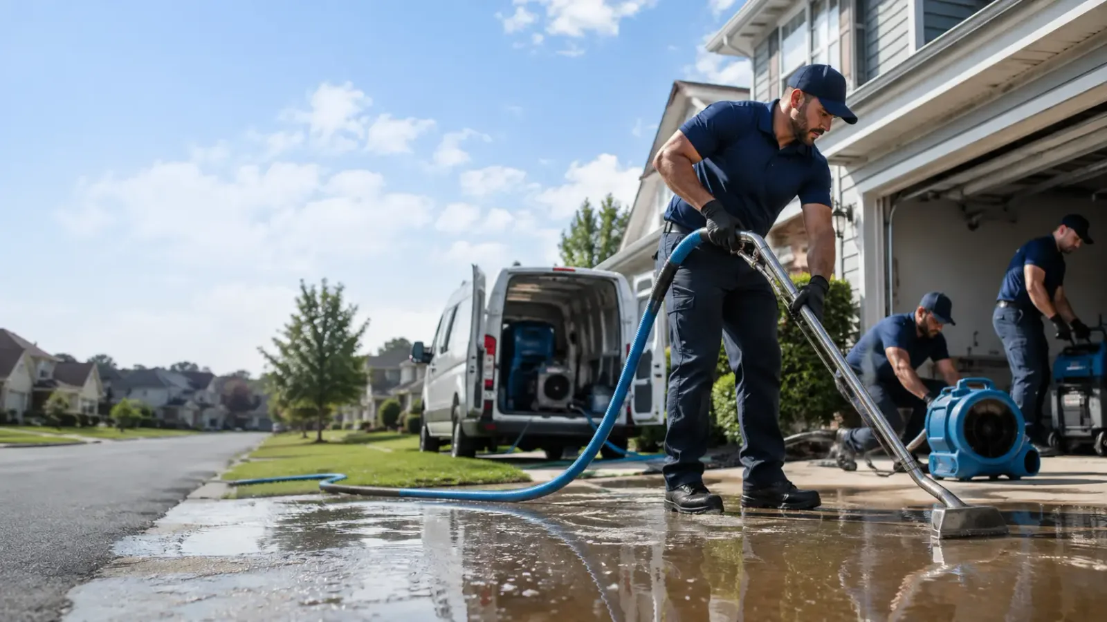 Flood Damage Restoration in Turkey, TX